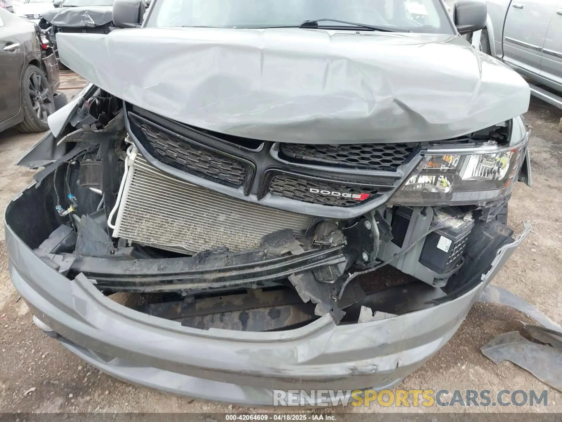 6 fotografías del automóvil dañado 3C4PDCAB0LT253914 DODGE JOURNEY 2020