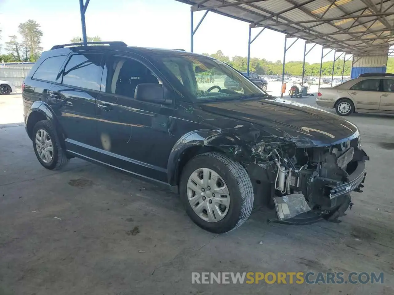 4 fotografías del automóvil dañado 3C4PDCAB0LT254285 DODGE JOURNEY 2020