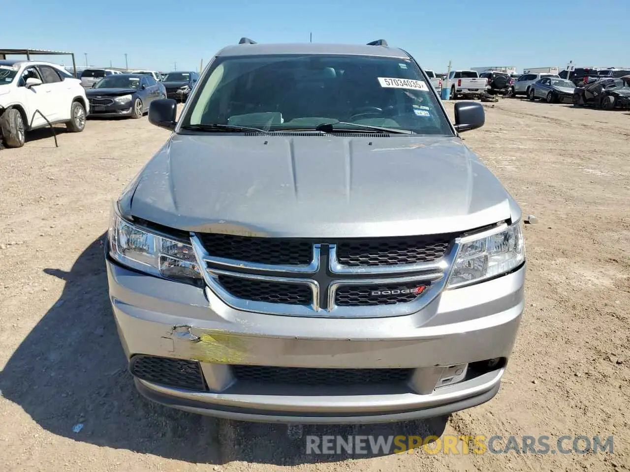 5 fotografías del automóvil dañado 3C4PDCAB0LT274875 DODGE JOURNEY 2020