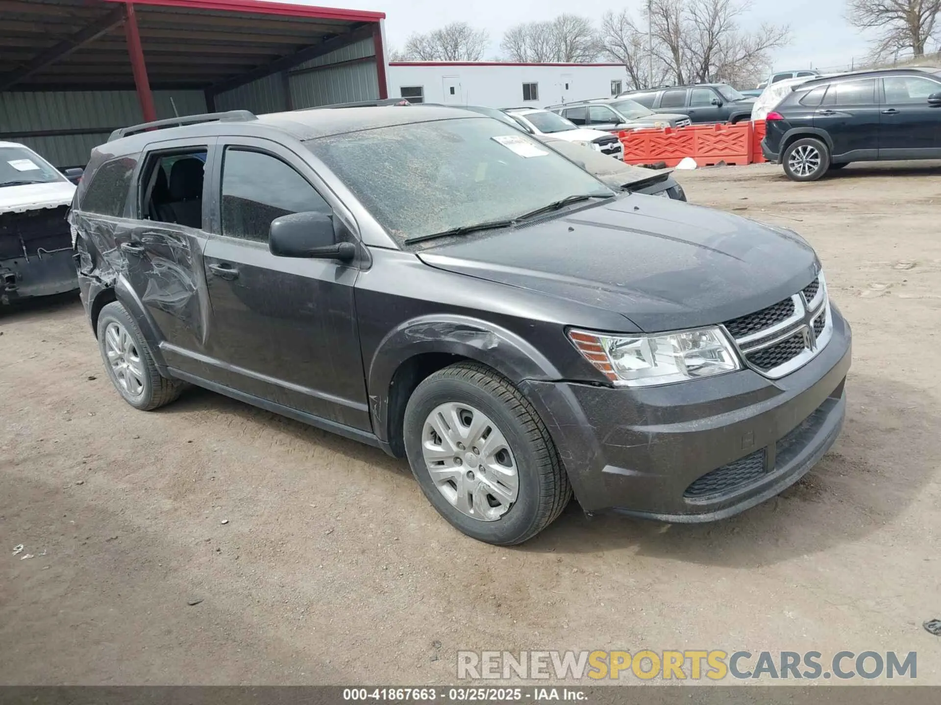 1 fotografías del automóvil dañado 3C4PDCAB1LT262329 DODGE JOURNEY 2020