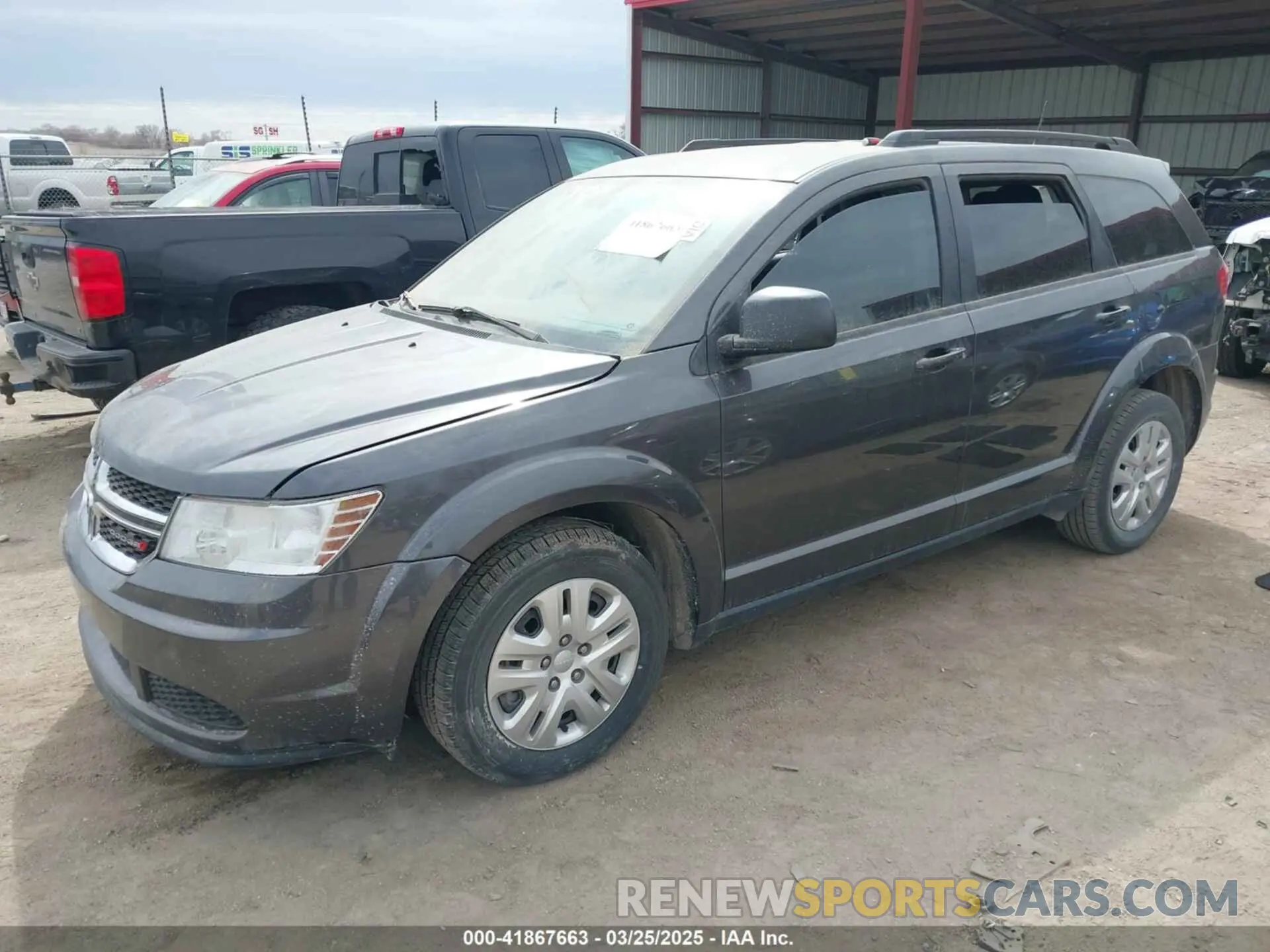 2 fotografías del automóvil dañado 3C4PDCAB1LT262329 DODGE JOURNEY 2020