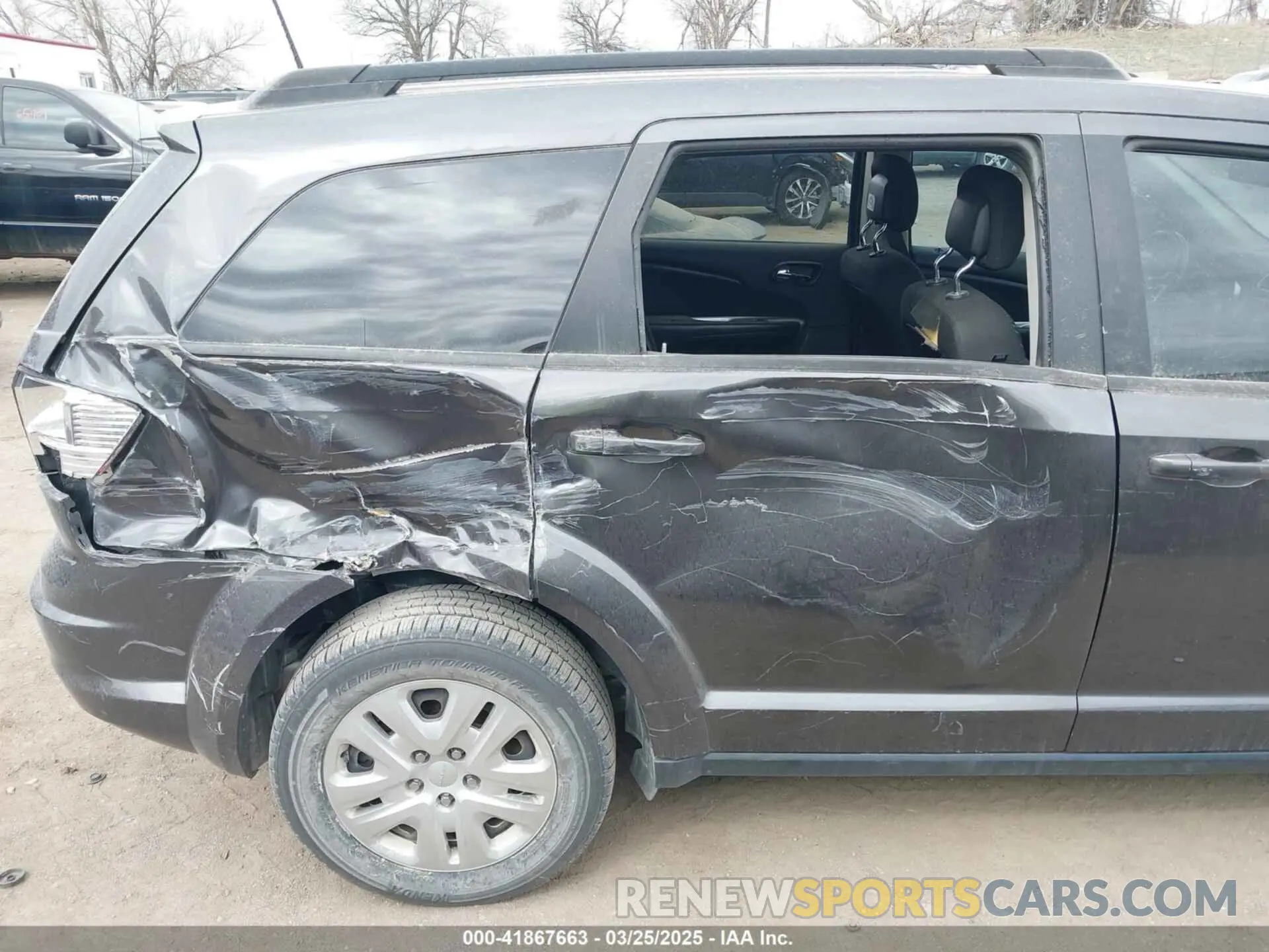 6 fotografías del automóvil dañado 3C4PDCAB1LT262329 DODGE JOURNEY 2020