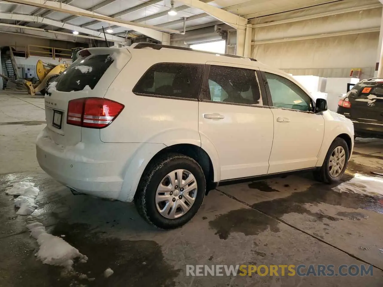 3 fotografías del automóvil dañado 3C4PDCAB1LT275632 DODGE JOURNEY 2020