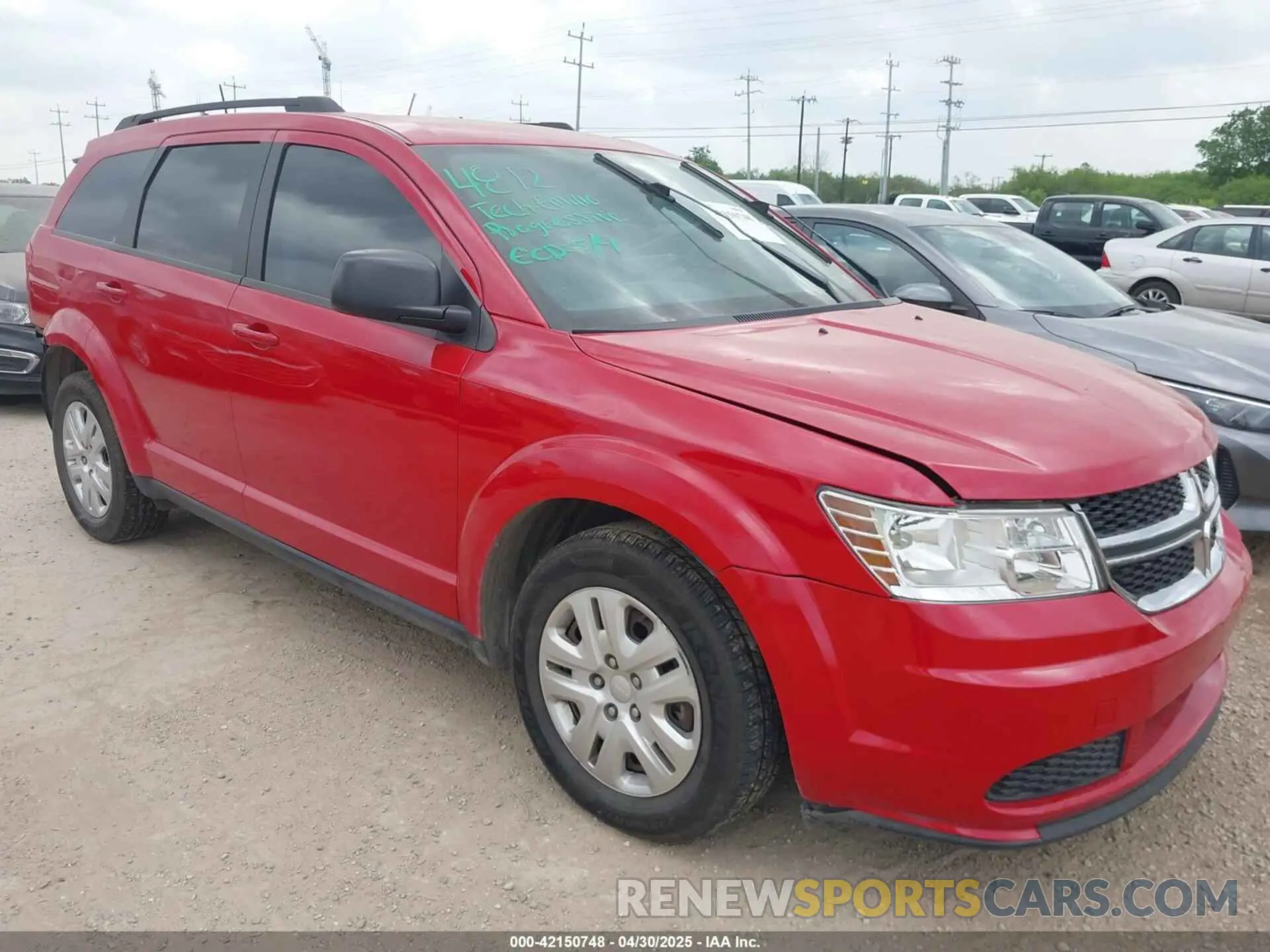 1 fotografías del automóvil dañado 3C4PDCAB1LT277932 DODGE JOURNEY 2020