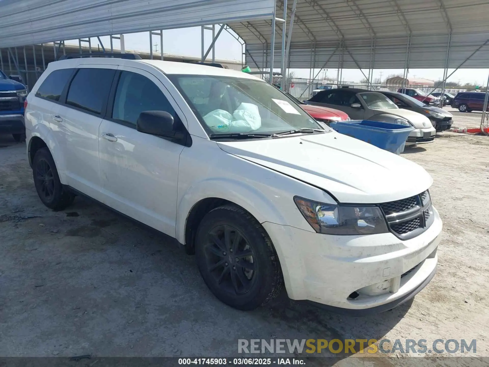 1 fotografías del automóvil dañado 3C4PDCAB2LT275347 DODGE JOURNEY 2020