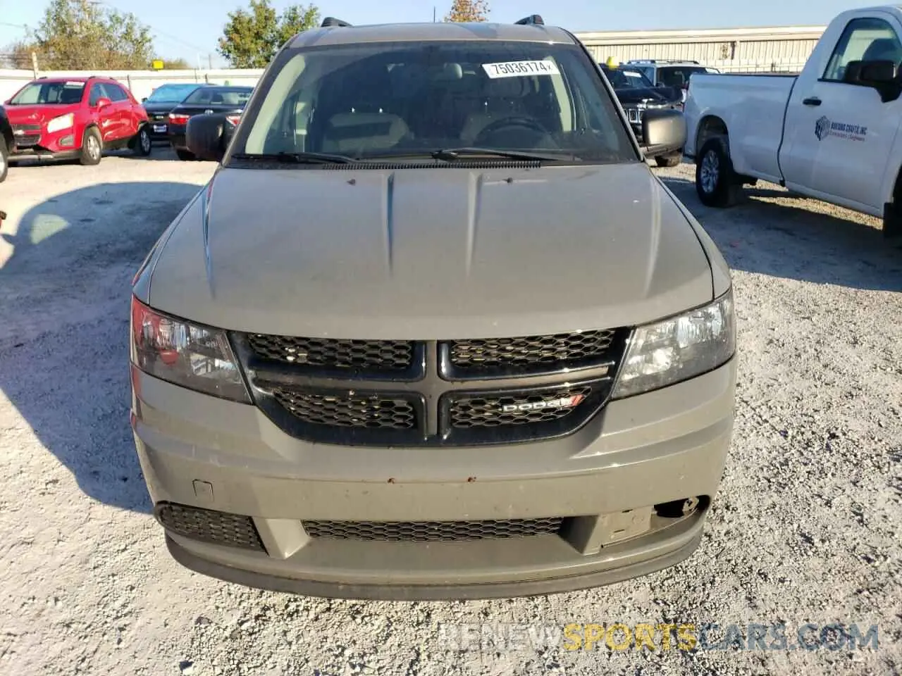 5 fotografías del automóvil dañado 3C4PDCAB2LT276997 DODGE JOURNEY 2020