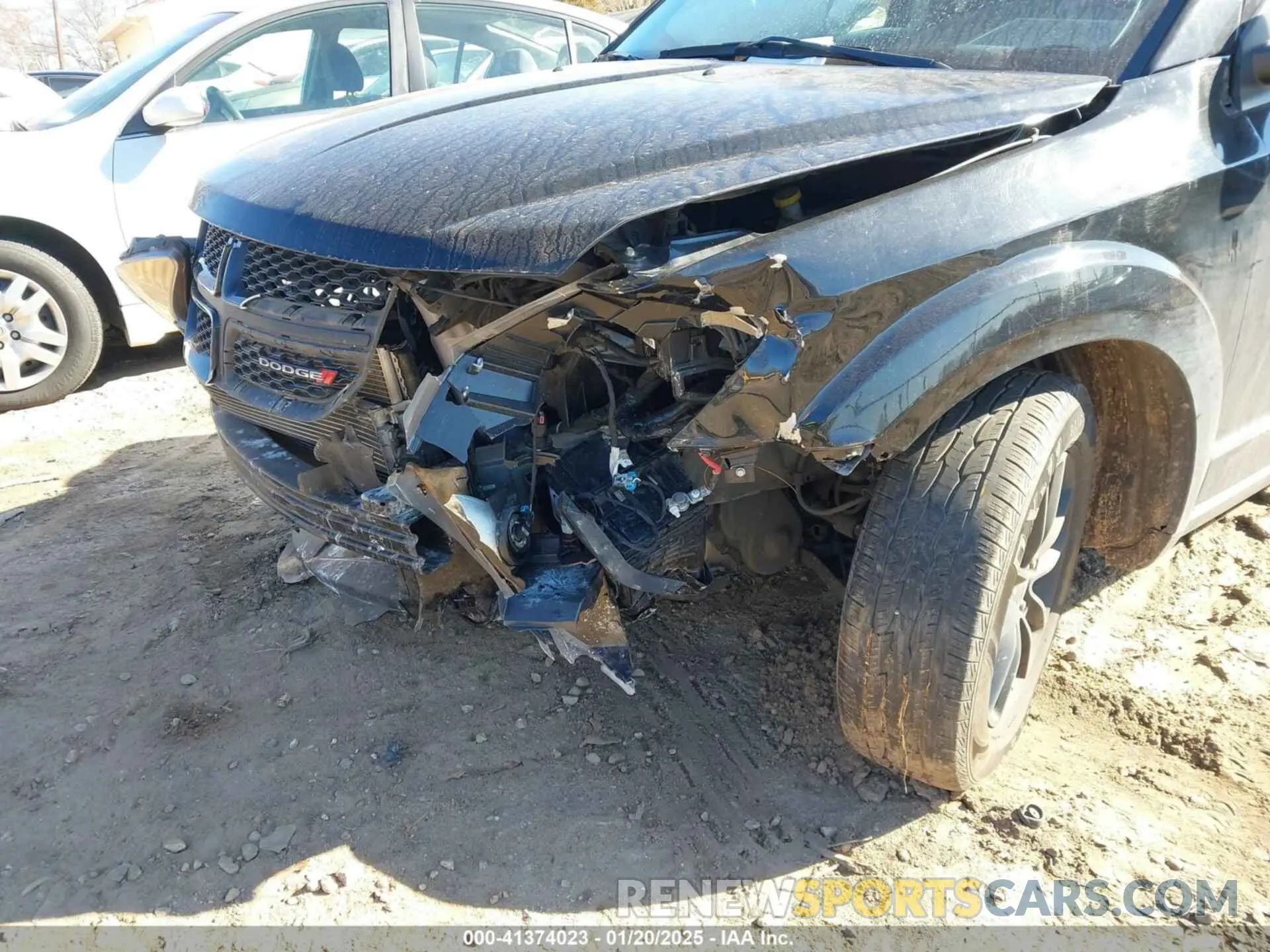 6 fotografías del automóvil dañado 3C4PDCAB3LT232359 DODGE JOURNEY 2020