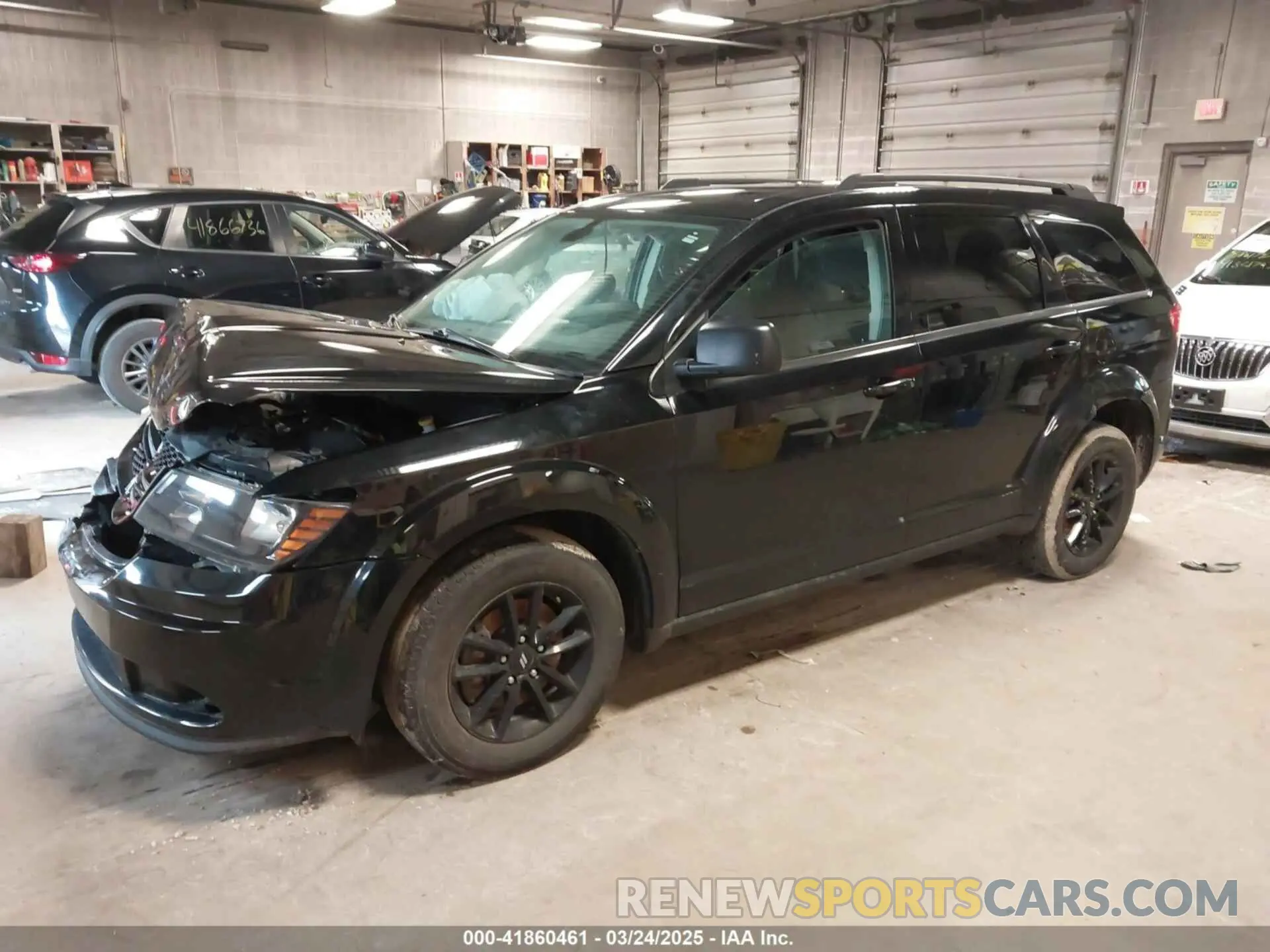 2 fotografías del automóvil dañado 3C4PDCAB3LT260601 DODGE JOURNEY 2020