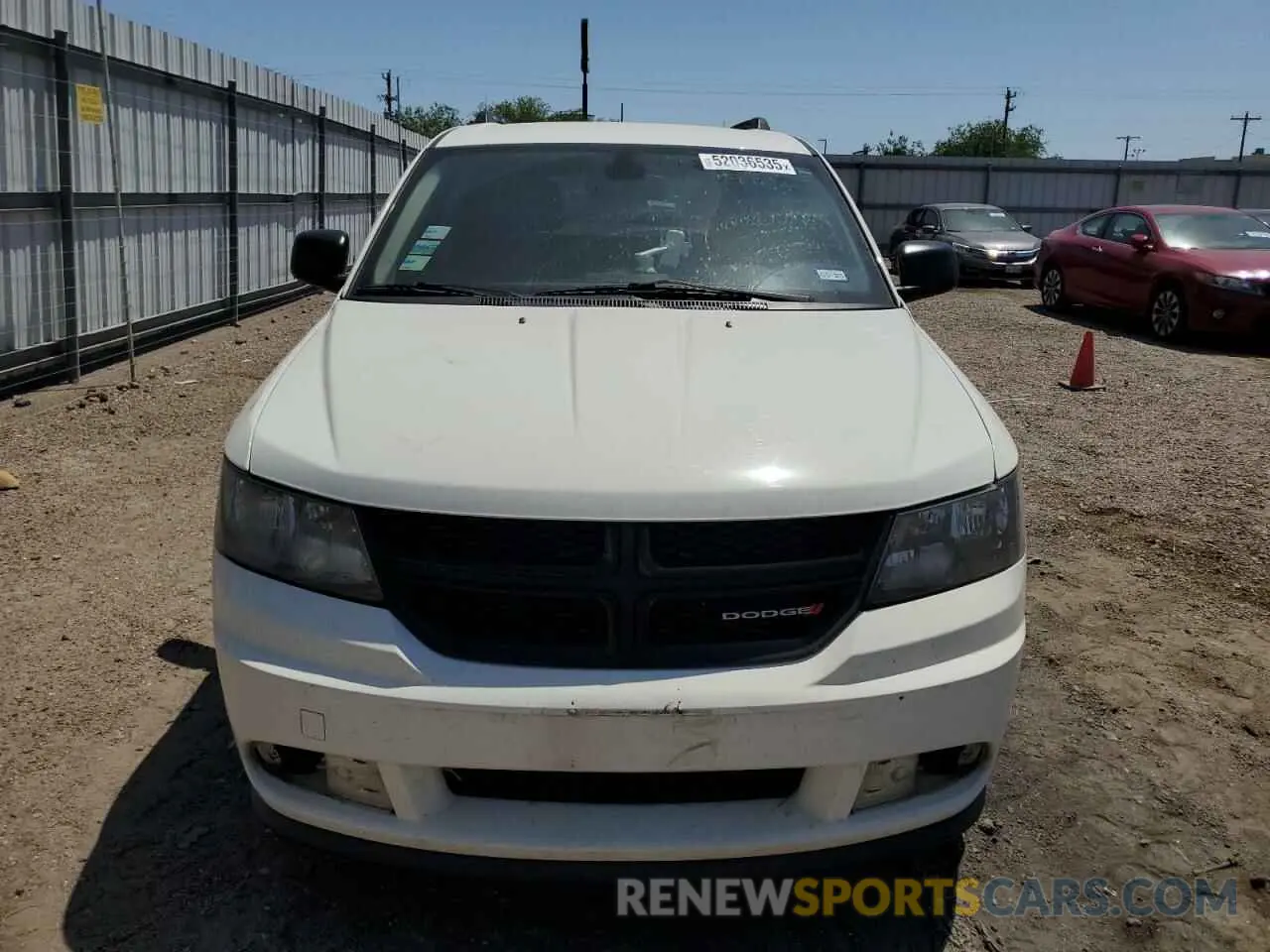 5 fotografías del automóvil dañado 3C4PDCAB5LT232511 DODGE JOURNEY 2020