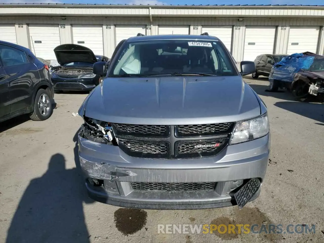 5 fotografías del automóvil dañado 3C4PDCAB5LT269333 DODGE JOURNEY 2020