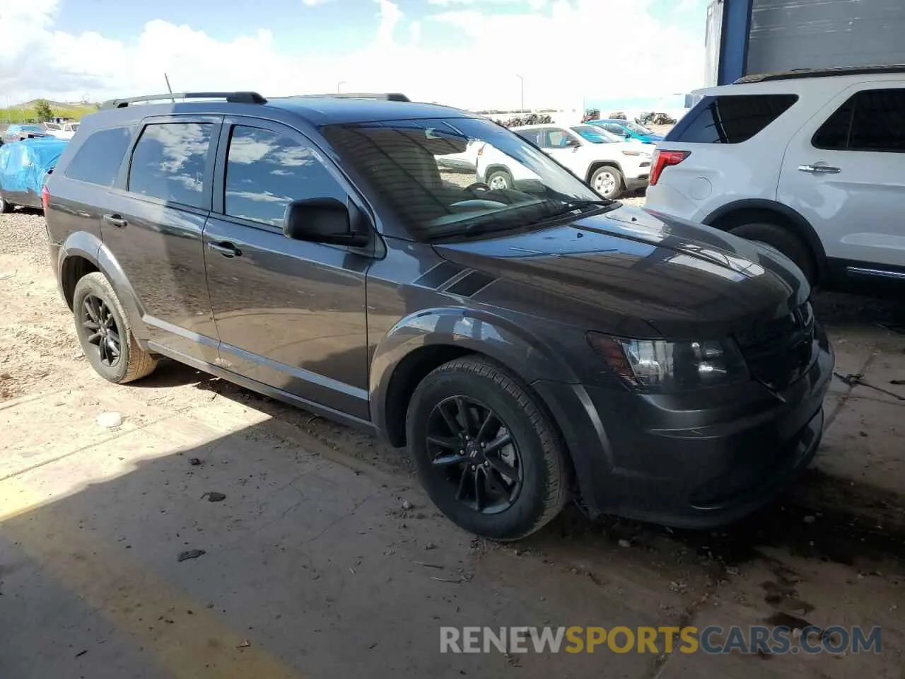 4 fotografías del automóvil dañado 3C4PDCAB5LT280526 DODGE JOURNEY 2020