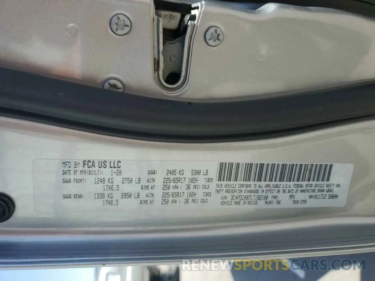 13 fotografías del automóvil dañado 3C4PDCAB7LT182100 DODGE JOURNEY 2020