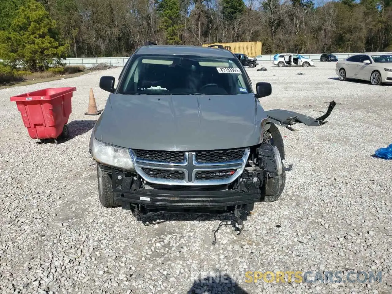 5 fotografías del automóvil dañado 3C4PDCAB7LT226273 DODGE JOURNEY 2020
