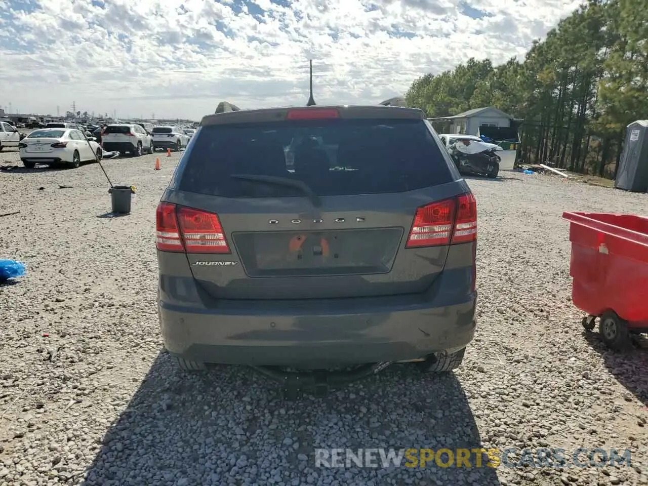 6 fotografías del automóvil dañado 3C4PDCAB7LT226273 DODGE JOURNEY 2020