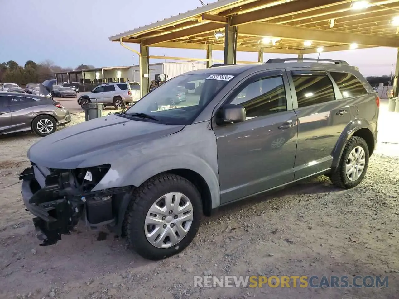 1 fotografías del automóvil dañado 3C4PDCAB7LT268071 DODGE JOURNEY 2020
