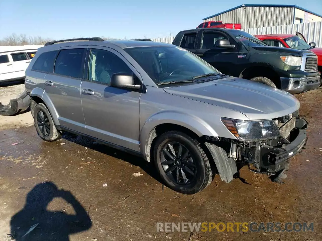 4 fotografías del automóvil dañado 3C4PDCAB8LT271948 DODGE JOURNEY 2020