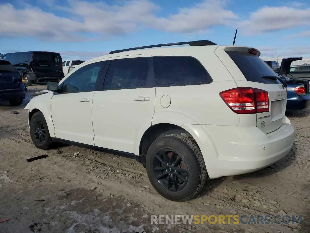 2 fotografías del automóvil dañado 3C4PDCAB9LT180283 DODGE JOURNEY 2020