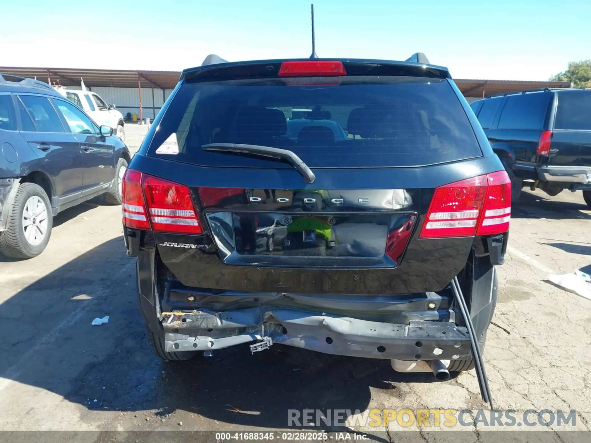 6 fotografías del automóvil dañado 3C4PDCAB9LT261820 DODGE JOURNEY 2020
