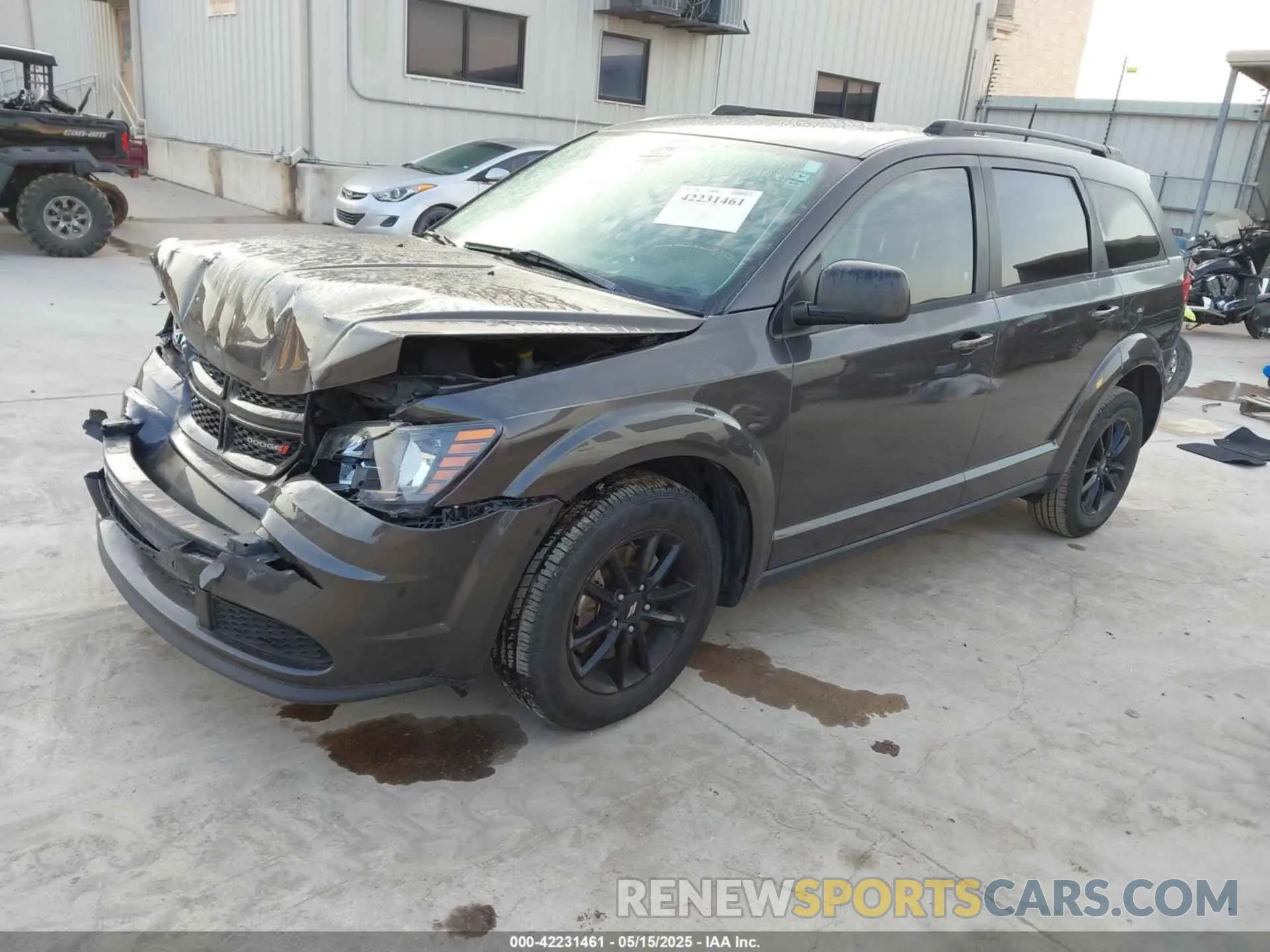 2 fotografías del automóvil dañado 3C4PDCAB9LT264426 DODGE JOURNEY 2020