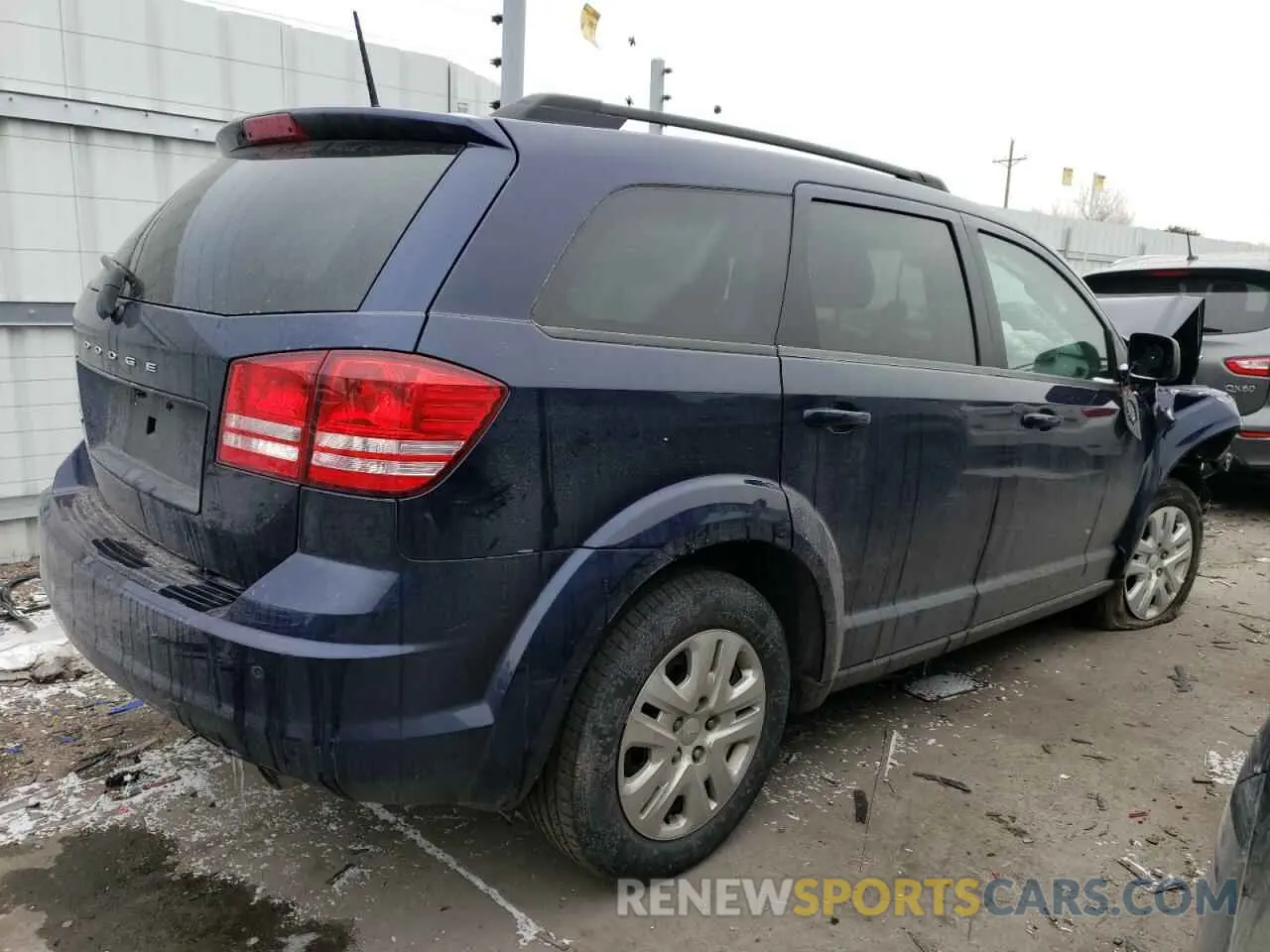 3 fotografías del automóvil dañado 3C4PDCABXLT275595 DODGE JOURNEY 2020