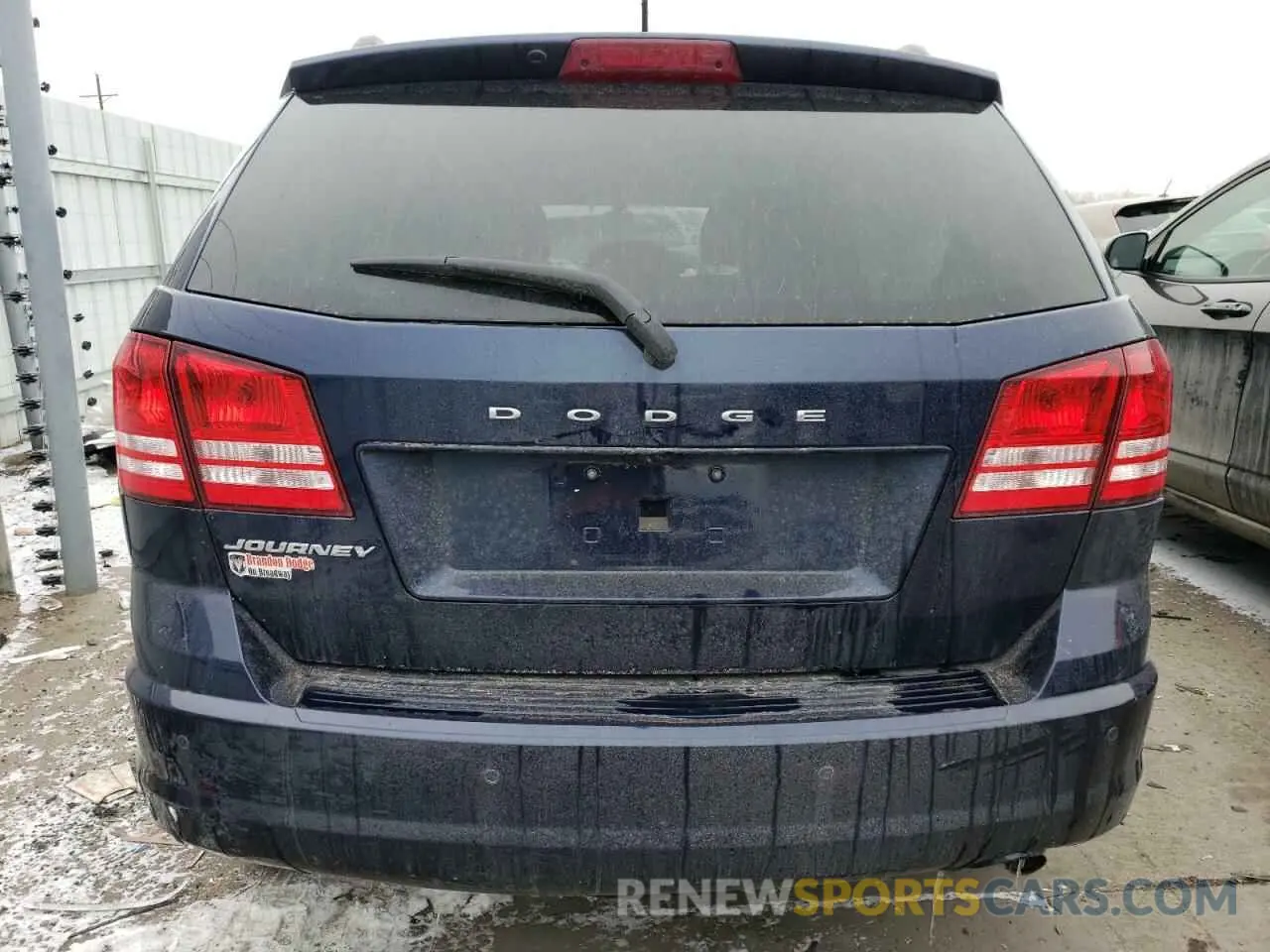 6 fotografías del automóvil dañado 3C4PDCABXLT275595 DODGE JOURNEY 2020