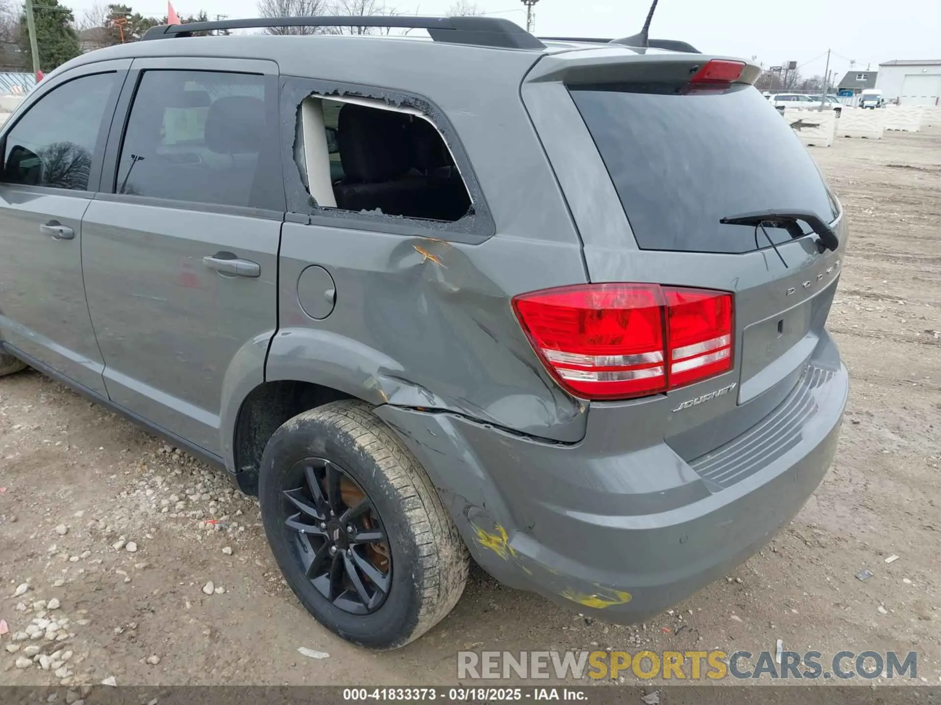 6 fotografías del automóvil dañado 3C4PDCABXLT278142 DODGE JOURNEY 2020
