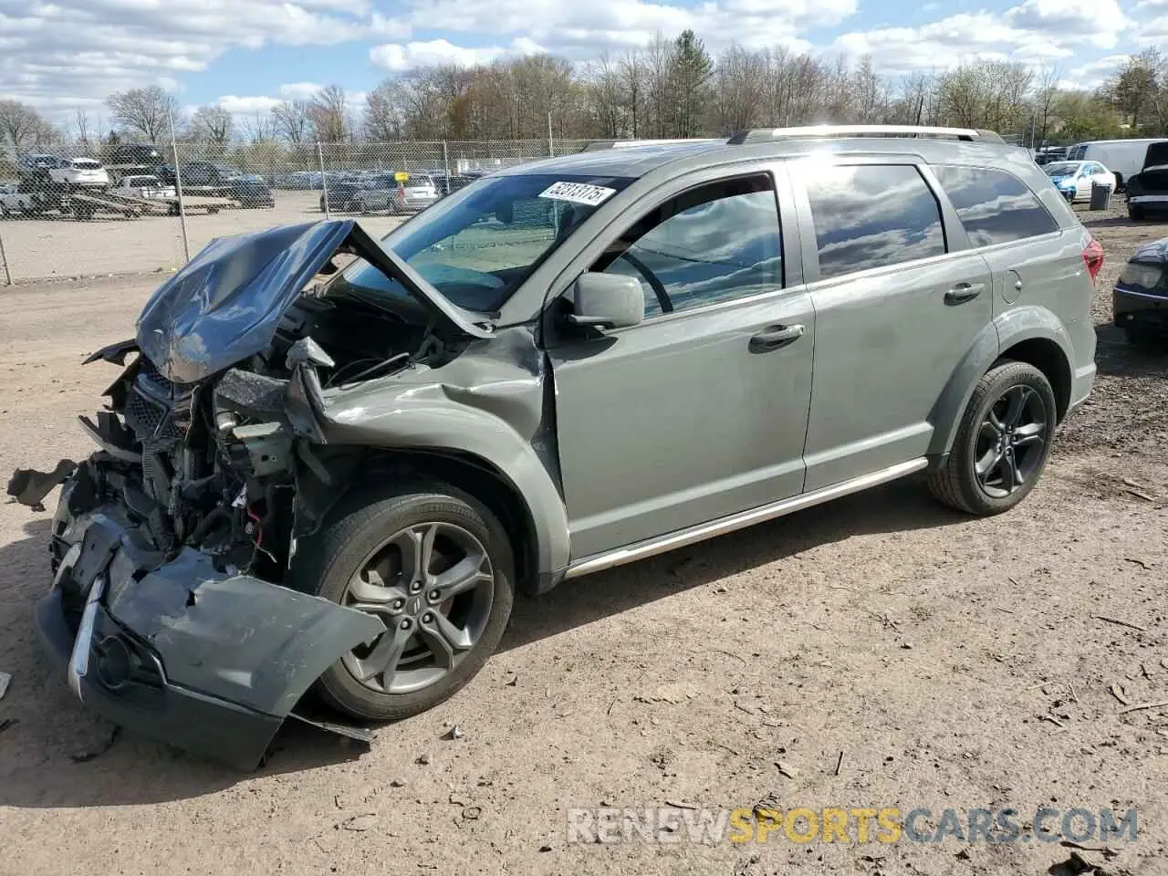 1 fotografías del automóvil dañado 3C4PDCGB0LT268632 DODGE JOURNEY 2020