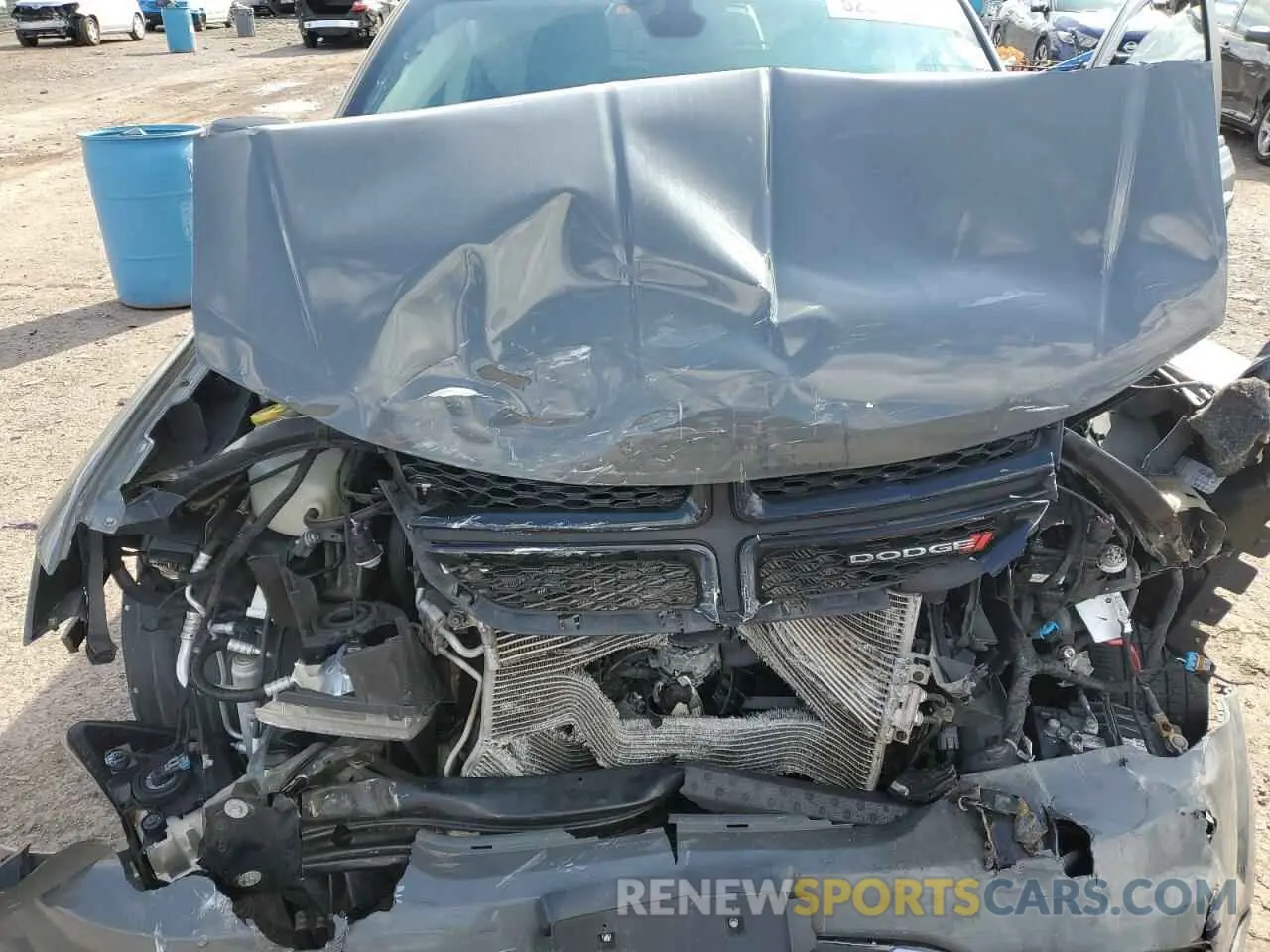 13 fotografías del automóvil dañado 3C4PDCGB0LT268632 DODGE JOURNEY 2020