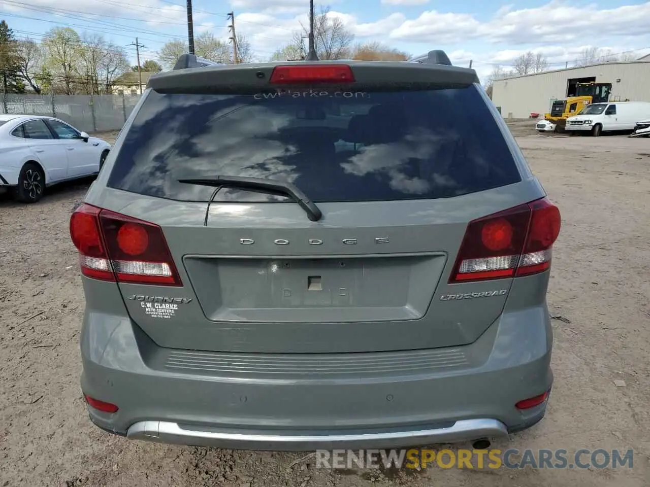 6 fotografías del automóvil dañado 3C4PDCGB0LT268632 DODGE JOURNEY 2020