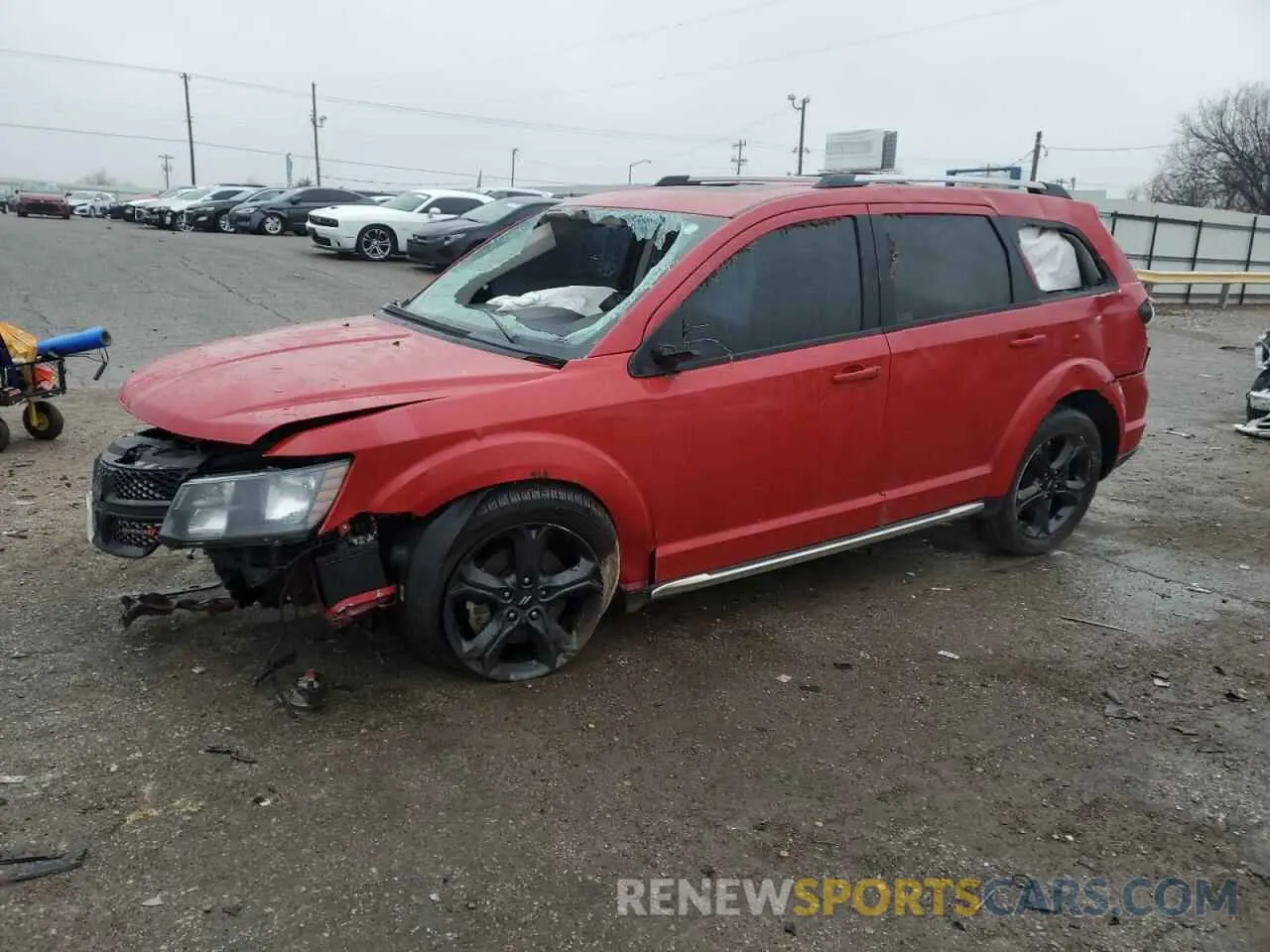 1 fotografías del automóvil dañado 3C4PDCGB1LT194167 DODGE JOURNEY 2020