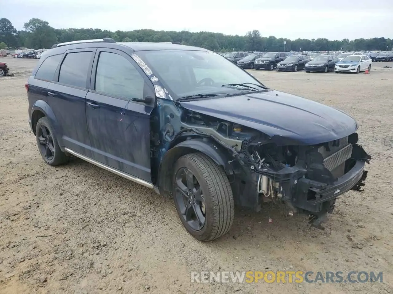 4 fotografías del automóvil dañado 3C4PDCGB1LT267537 DODGE JOURNEY 2020