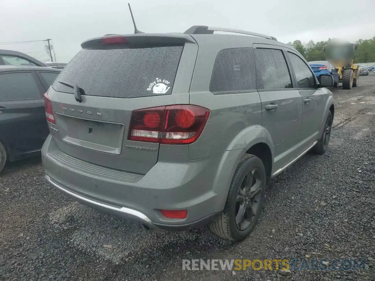 3 fotografías del automóvil dañado 3C4PDCGB1LT269708 DODGE JOURNEY 2020