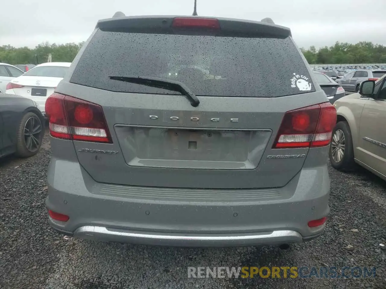 6 fotografías del automóvil dañado 3C4PDCGB1LT269708 DODGE JOURNEY 2020