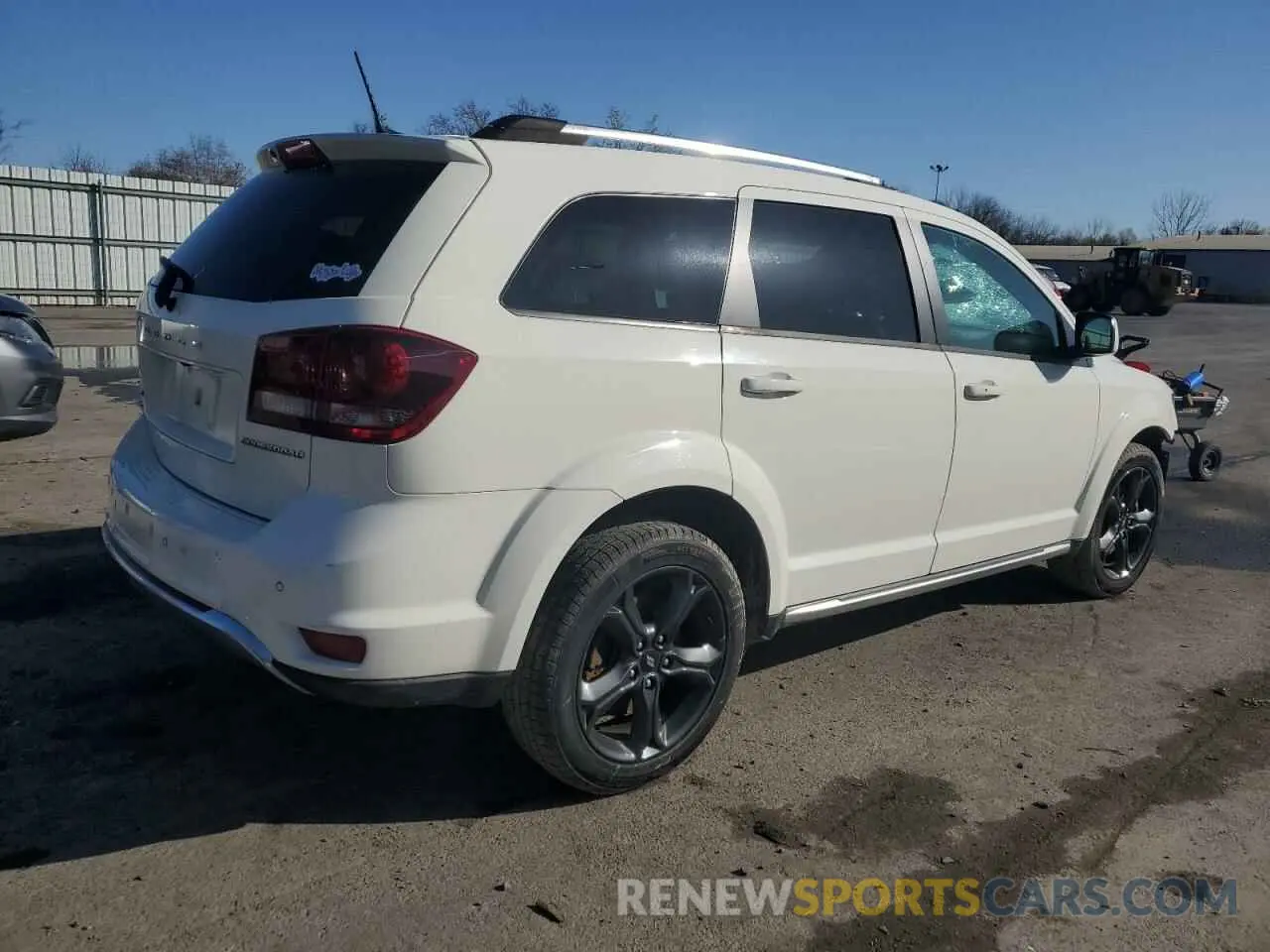 3 fotografías del automóvil dañado 3C4PDCGB2LT187891 DODGE JOURNEY 2020