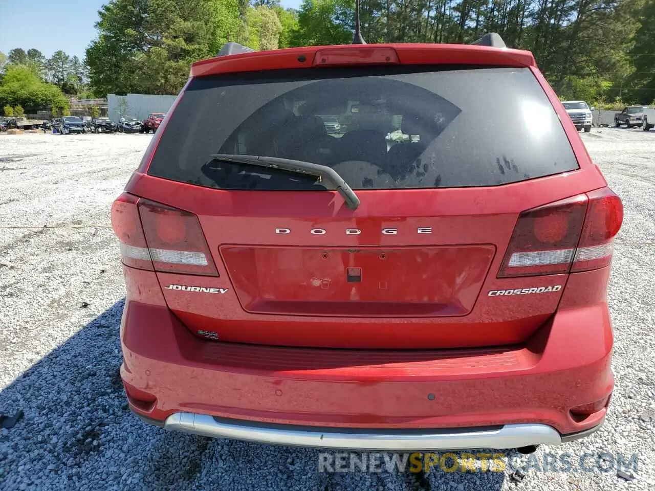 6 fotografías del automóvil dañado 3C4PDCGB2LT263139 DODGE JOURNEY 2020