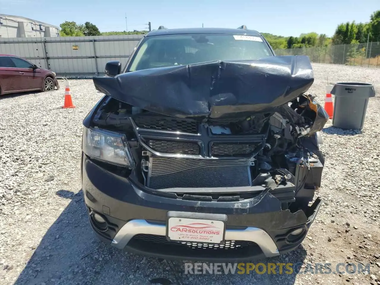5 fotografías del automóvil dañado 3C4PDCGB3LT201460 DODGE JOURNEY 2020