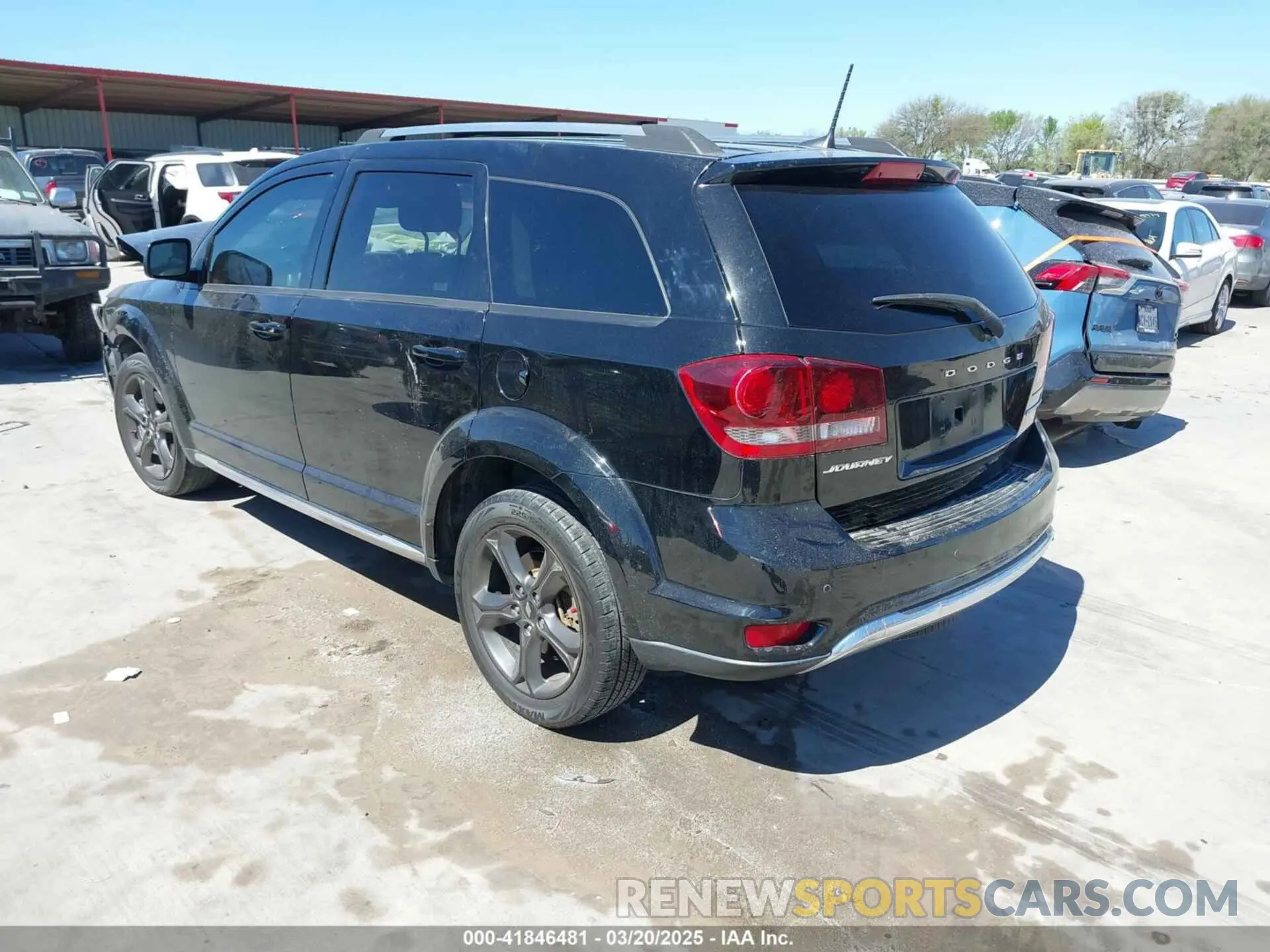 3 fotografías del automóvil dañado 3C4PDCGB3LT231591 DODGE JOURNEY 2020