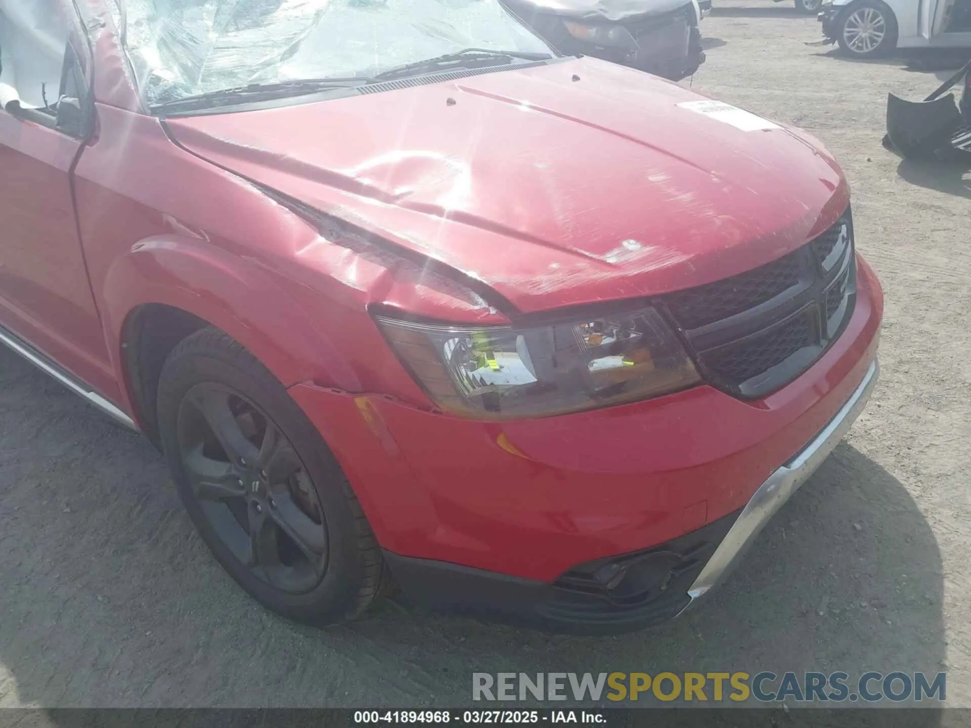 6 fotografías del automóvil dañado 3C4PDCGB4LT193479 DODGE JOURNEY 2020