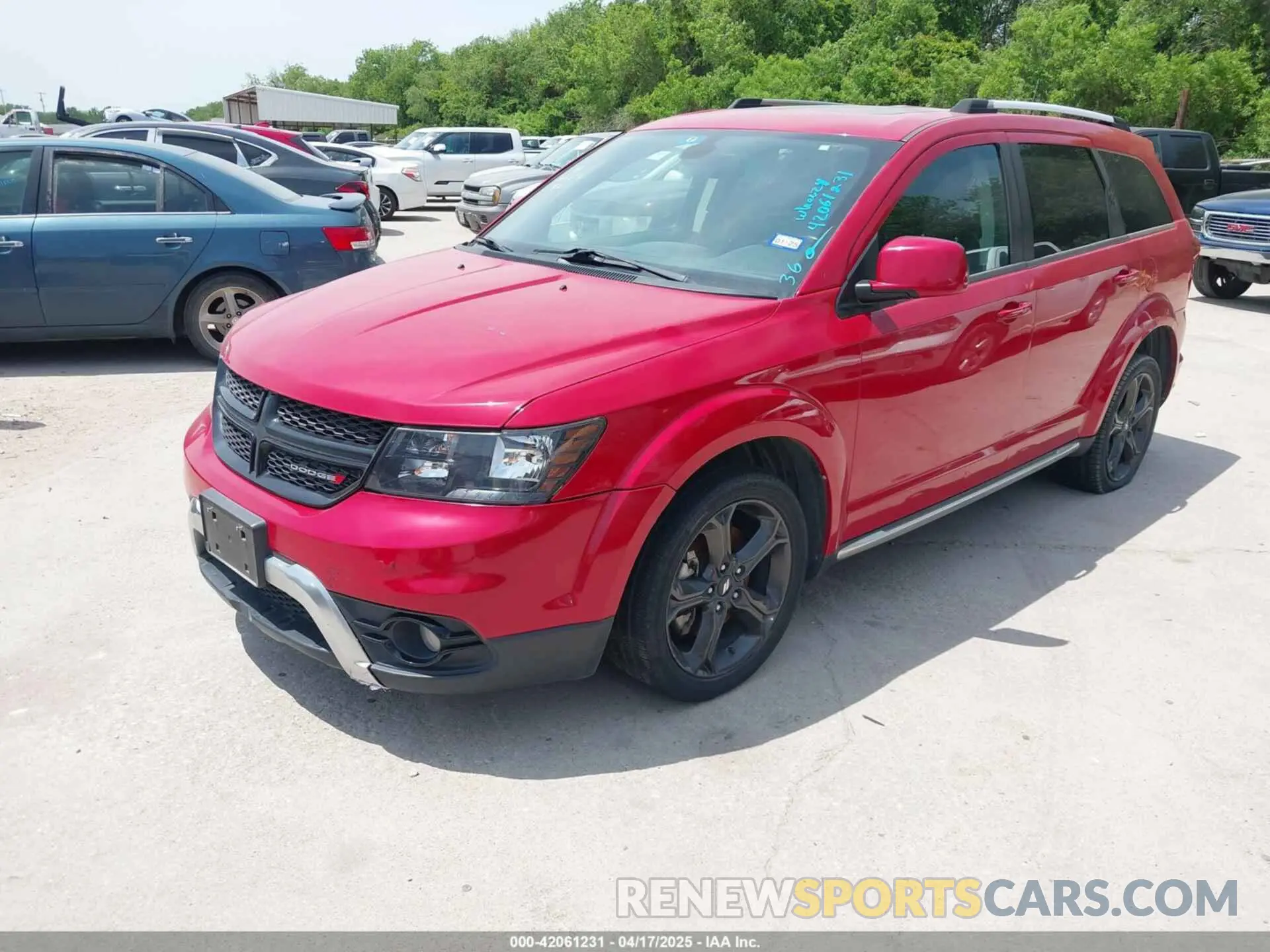 2 fotografías del automóvil dañado 3C4PDCGB4LT201158 DODGE JOURNEY 2020