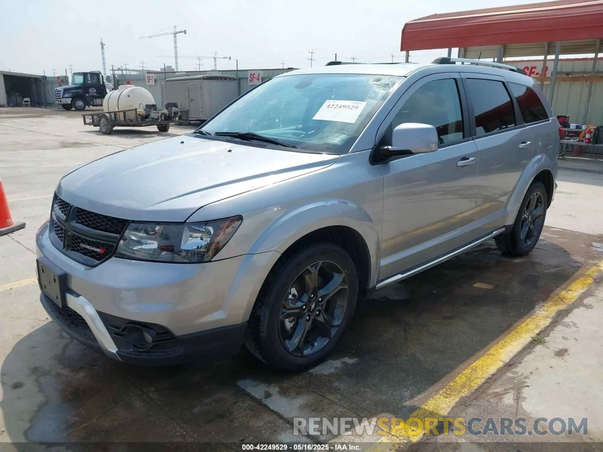 2 fotografías del automóvil dañado 3C4PDCGB4LT231678 DODGE JOURNEY 2020