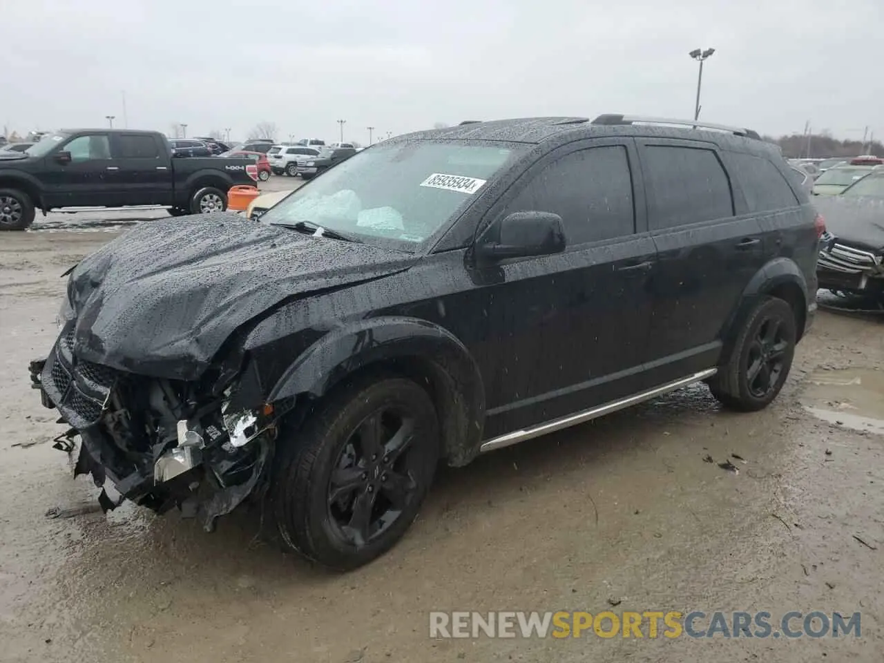 1 fotografías del automóvil dañado 3C4PDCGB4LT263823 DODGE JOURNEY 2020