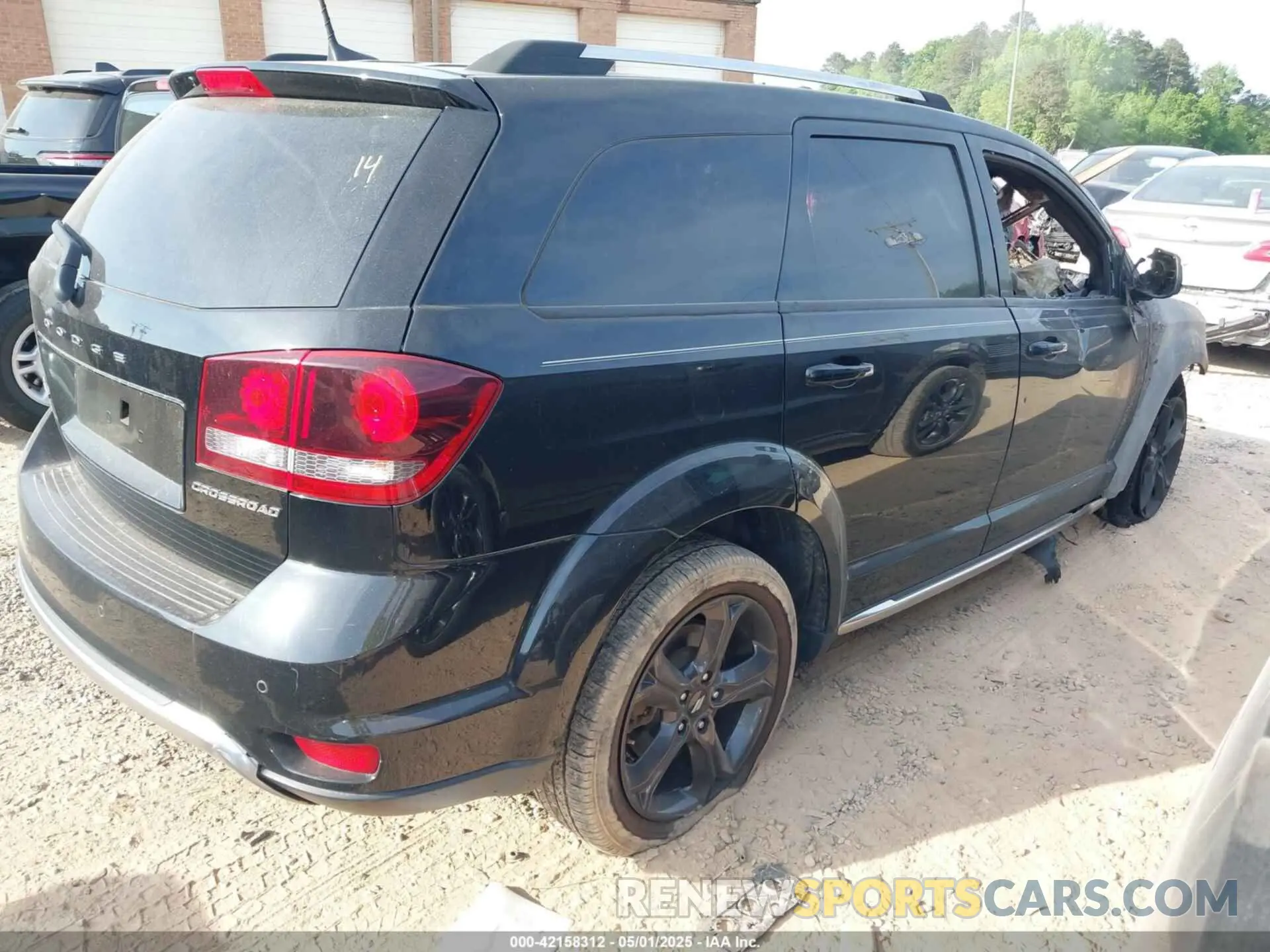 4 fotografías del automóvil dañado 3C4PDCGB4LT264468 DODGE JOURNEY 2020