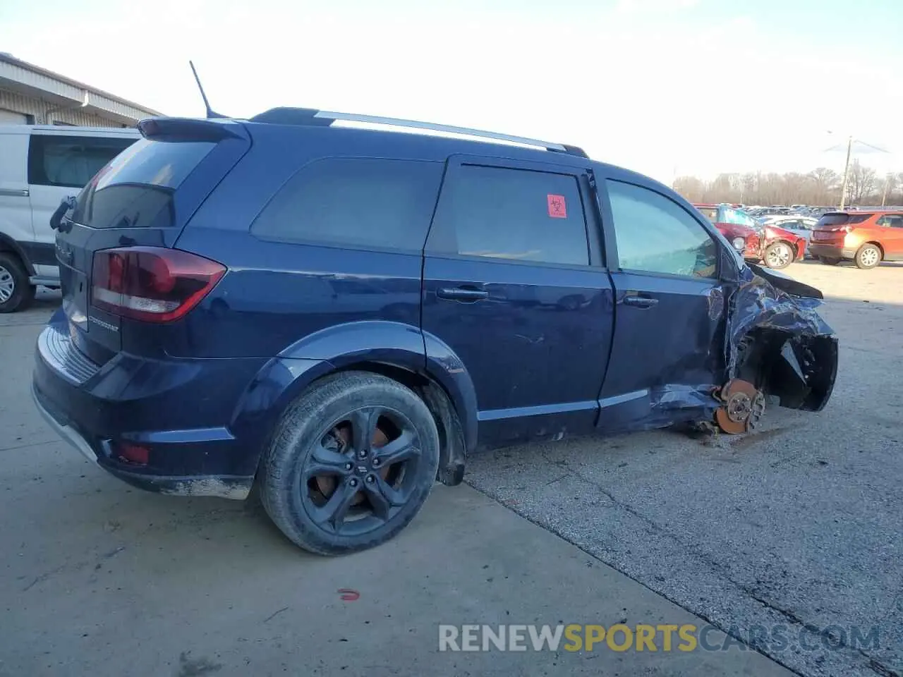 3 fotografías del automóvil dañado 3C4PDCGB6LT263936 DODGE JOURNEY 2020