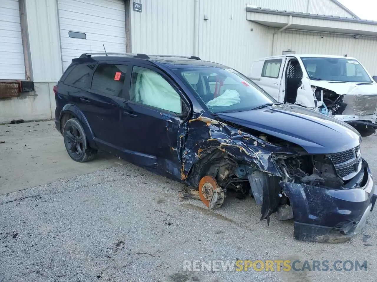 4 fotografías del automóvil dañado 3C4PDCGB6LT263936 DODGE JOURNEY 2020