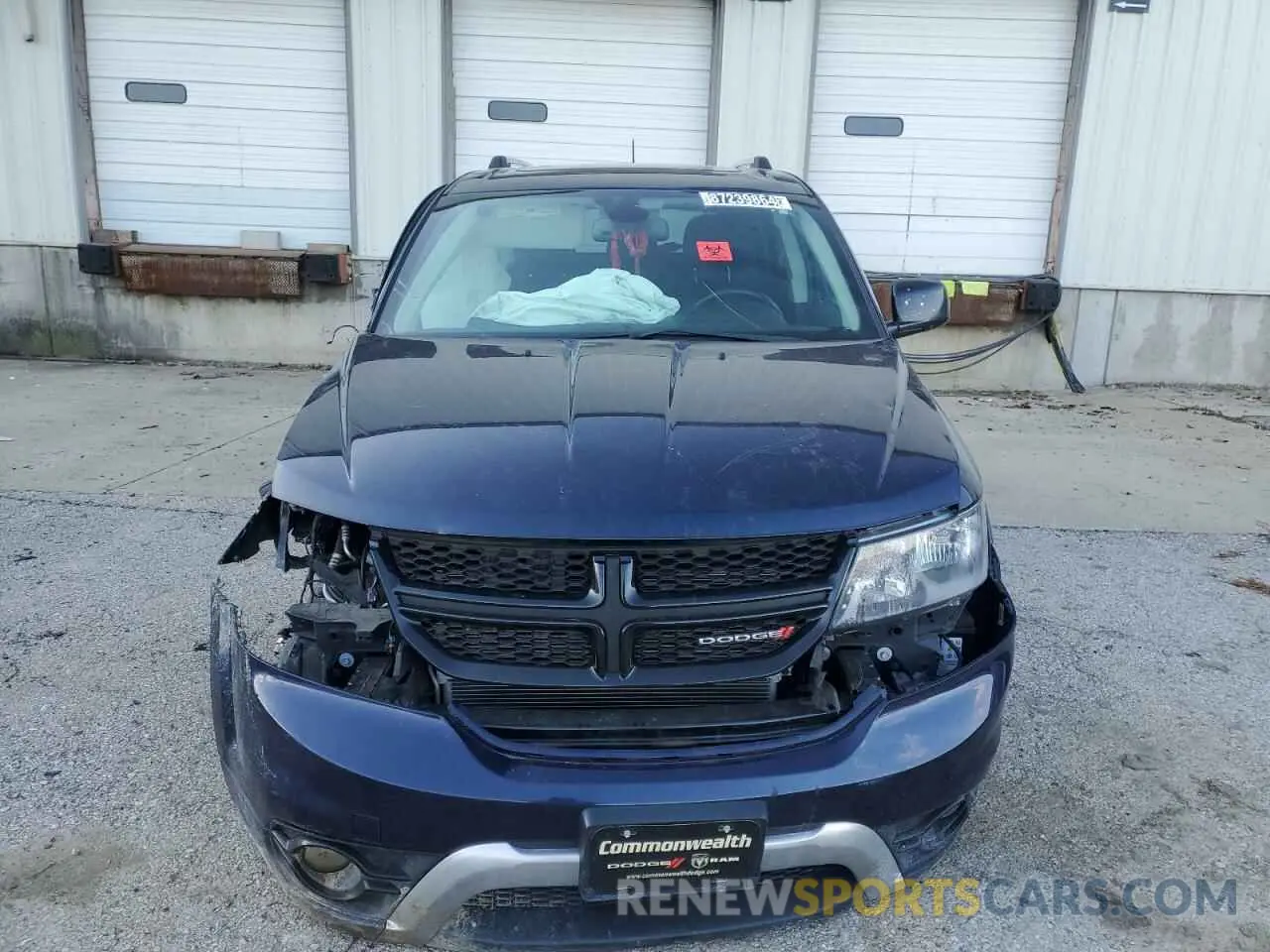 5 fotografías del automóvil dañado 3C4PDCGB6LT263936 DODGE JOURNEY 2020