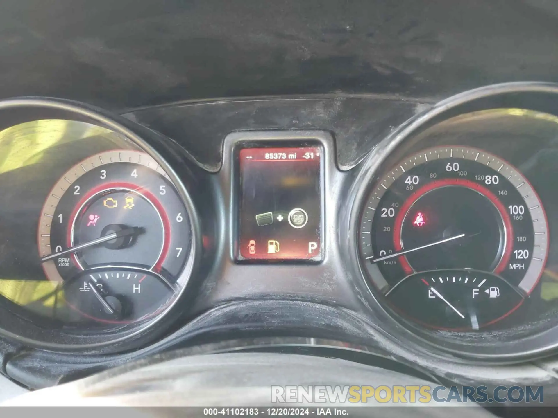 7 fotografías del automóvil dañado 3C4PDCGB7LT193332 DODGE JOURNEY 2020