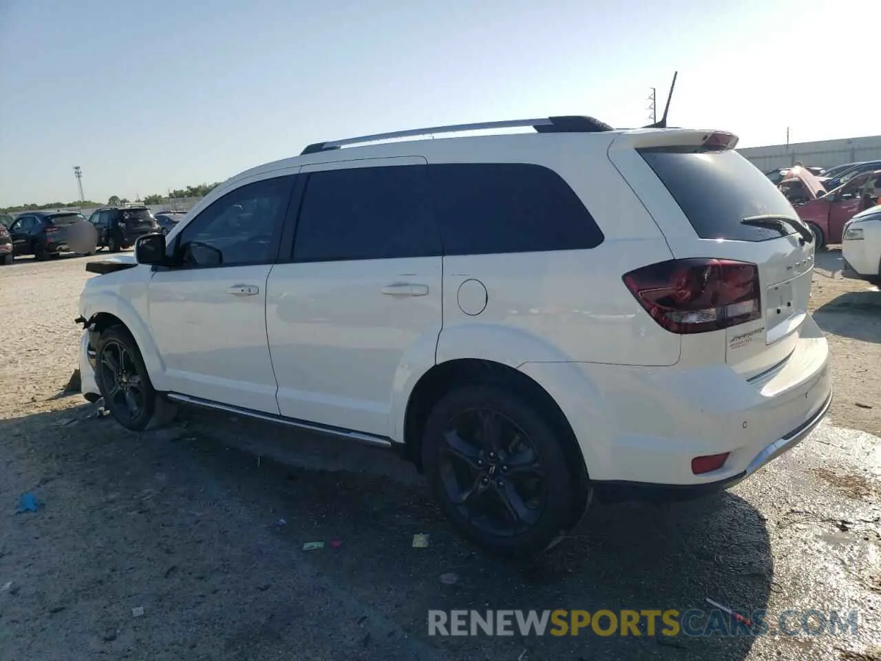2 fotografías del automóvil dañado 3C4PDCGB8LT269933 DODGE JOURNEY 2020