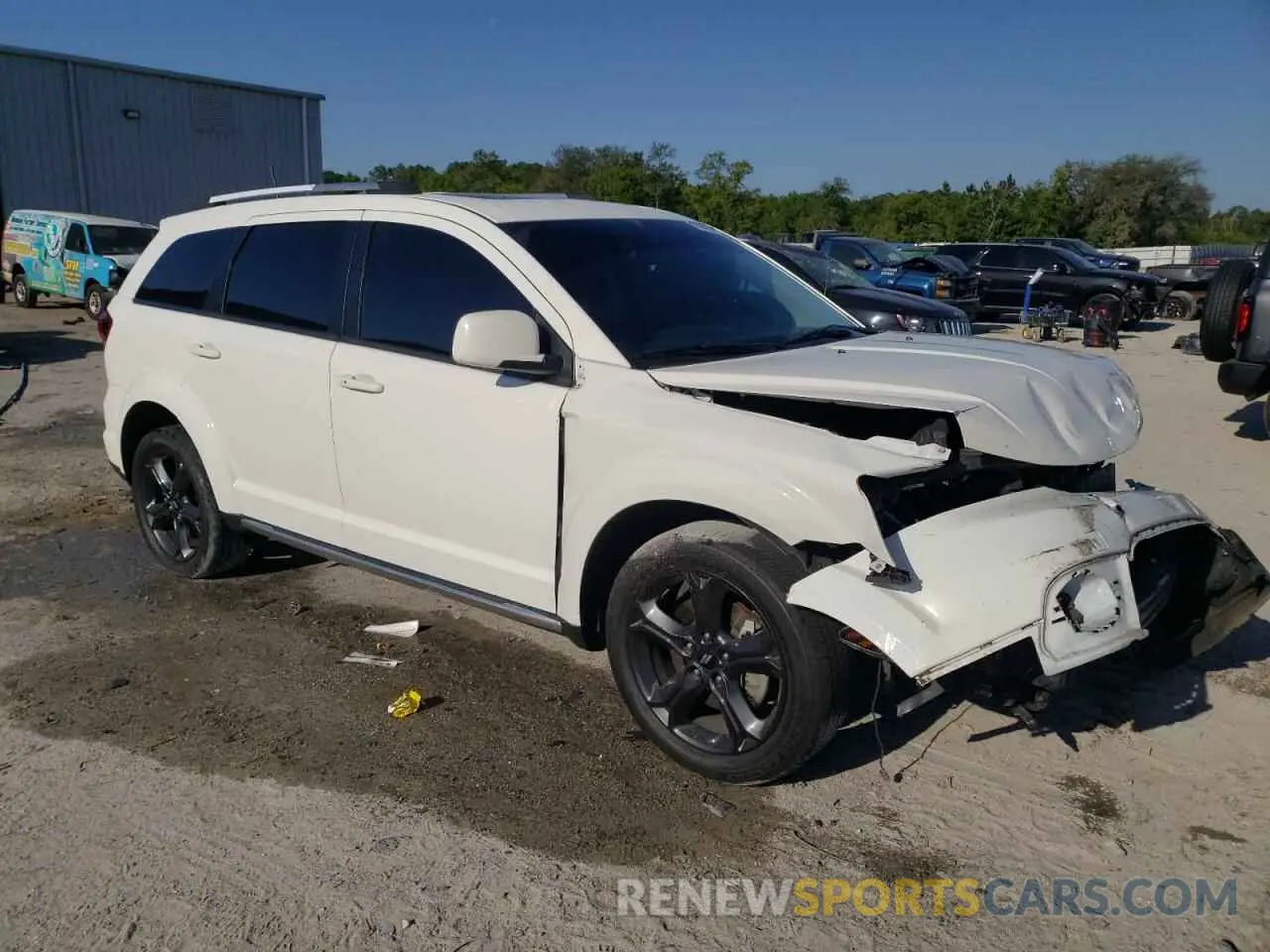 4 fotografías del automóvil dañado 3C4PDCGB8LT269933 DODGE JOURNEY 2020