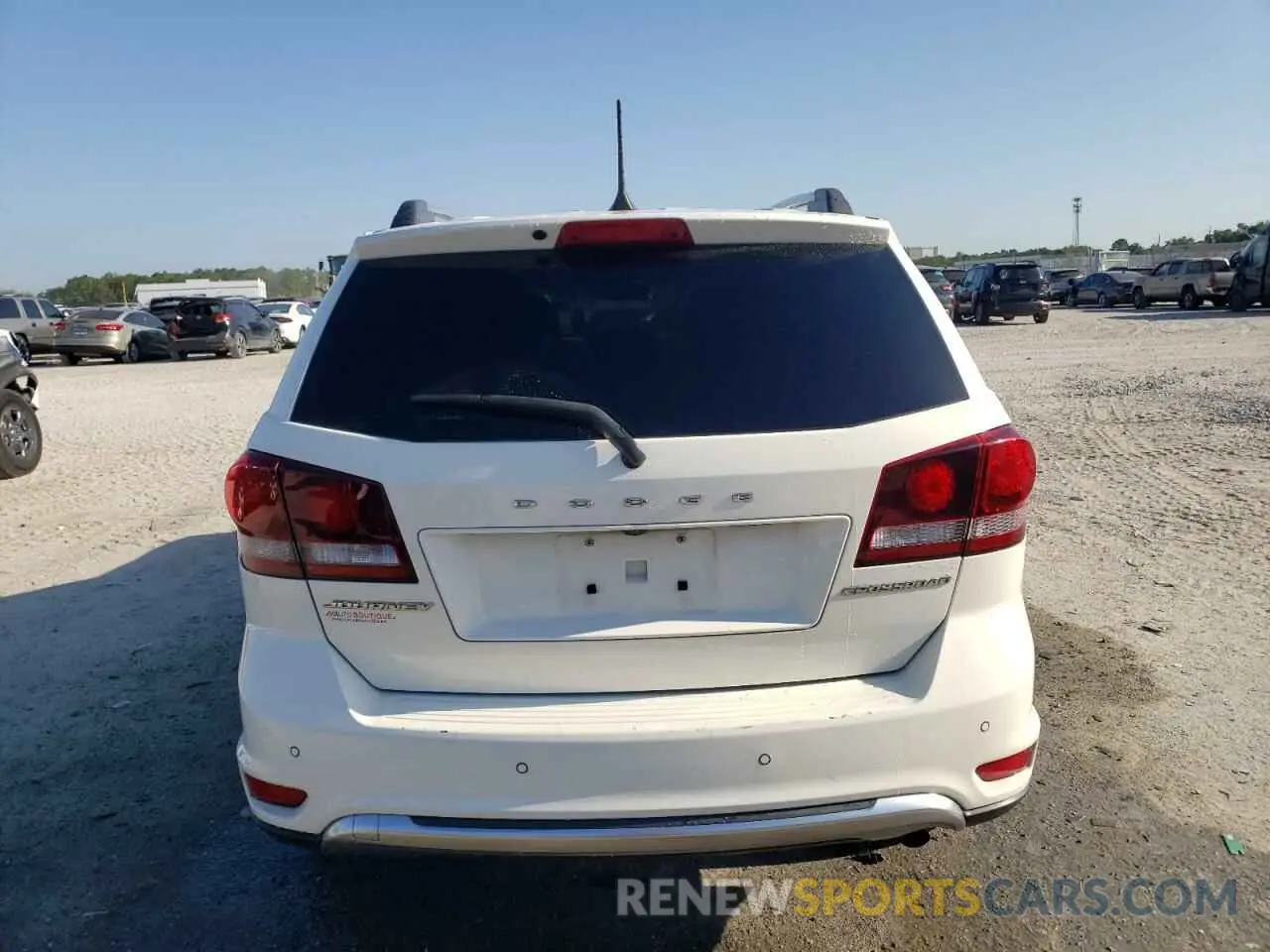 6 fotografías del automóvil dañado 3C4PDCGB8LT269933 DODGE JOURNEY 2020