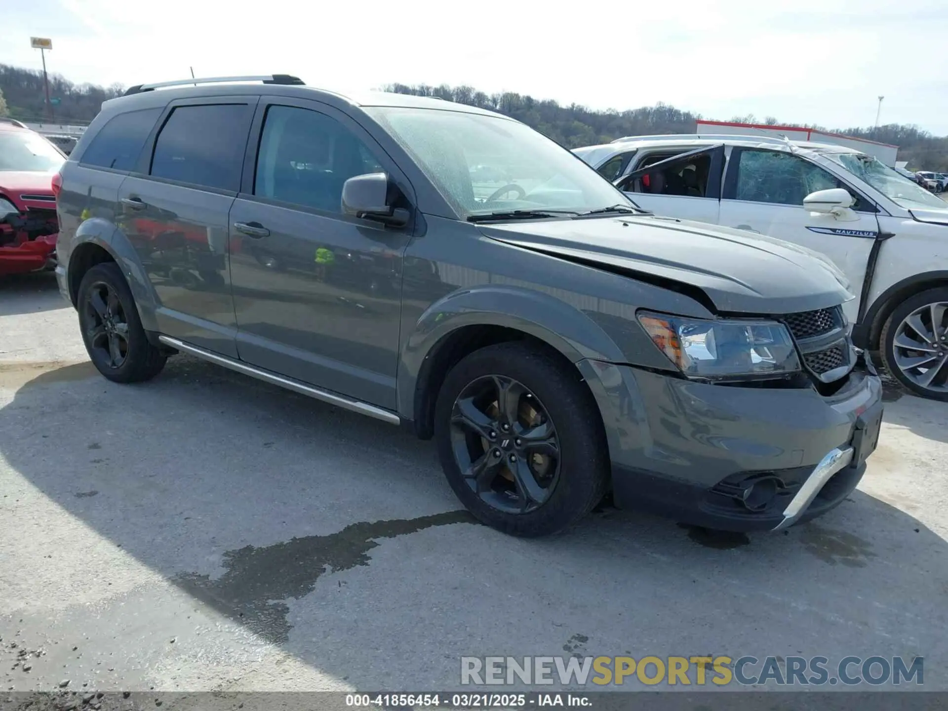 1 fotografías del automóvil dañado 3C4PDCGB9LT268385 DODGE JOURNEY 2020